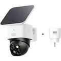 eufy SoloCam S340 - Dual Kamera Schwenk & Neige Outdoor Kamera + tink Basics Matter Smart Plug