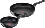 Tefal Hard Titanium Pro Koekenpannenset 24 + 28 cm
