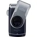 Braun PocketGo M90 MobileShave Reiserasierer Silber/ Schwarz