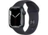 APPLE Watch Series 7 GPS 41mm Aluminiumboett i Midnatt &#8211; Sportband i Midnatt