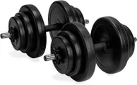 VirtuFit Verstelbare Dumbbellset - Vinyl - 2 x 14 kg (28 kg)