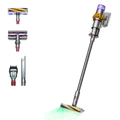 Dyson V15 Detect Absolute 2023 - Steelstofzuiger Incl. Kruimelzuiger Accuduur 60 Min Geel