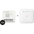 Bosch Smart Home - Starter Set Licht-/ Rollladensteuerung mit 12 Unterputz-Aktoren (Gen. 2)