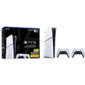 Sony PlayStation 5 Console Digital Edition (Slim) + Twee DualSense Draadloze Controllers (Bundel)