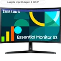 SAMSUNG LS24D366GAUXEN Essential Monitor S3 - 24 inch - 1920 x 1080 (Full HD) - VA-paneel