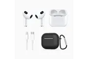 Ecouteurs Apple. Apple airpods 3 avec boîtier de charge ecouteurs sans fil true wireless + etui de protection