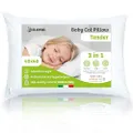 Dilamababy Kinderkussen 40x60 cm - Verstelbare Hoogte, Peuter Hoofdkussen