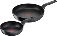 Tefal Hard Titanium Pro Koekenpannenset 24 + 28 cm