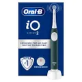 Oral-B iO 2 elektrische tandenborstel, bosgroen, voor volwassenen, 3 reinigingsmodi, zacht voor tandvlees, zachte borstel, accessoires, vervangende or