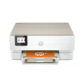 Imprimante multifonction Tout-en-un HP Envy Inspire 7924e Blanc et beige 9 mois d&#8217;Instant ink inclus avec HP+