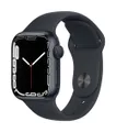 Apple Watch Series 7 GPS, boîtier Aluminium Minuit 41mm avec Bracelet Sport Minuit