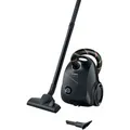 BOSCH Bodenstaubsauger Serie 2 BGDS2CHAMP, aus Recyclingmaterial, 10 Jahre Motorgarantie, 600 W, mit Beutel, kompakt, leistungsstark, Made in Germany,