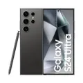 Samsung Galaxy S24 Ultra AI Smartphone, Android-Handy ohne Vertrag, 12GB RAM/256GB Speicher, 200-MP-Kamera, S Pen, Lange Akkulaufzeit, Titanium Black,
