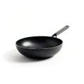 KitchenAid Classic wok, non-stick aluminium stekpanna med Stay-Cool handtag - induktion, ugn- och diskmaskinsäker - Ø 28 cm