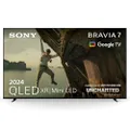 Sony BRAVIA 7 QLED (XR l Mini LED) 75 Zoll 4K HDR Google Smart TV (2024) | Gaming-Funktionen, IMAX, Dolby Vision Atmos, Chromecast, AirPlay, 120Hz 75X