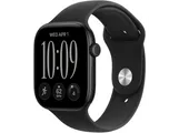 Apple Watch Series 12 GPs 46mm - Black Boîtier En Aluminium Sport Band M/l