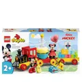 LEGO Duplo Disney Le Train d’Anniversaire de Mickey et Minnie - Jouet Éducatif pour Enfants dès 2 Ans - Inclut Briques avec Chiffres & 3 Figurines - I