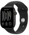 Apple Watch Series 12 46 mm Schwarz Sportarmband S/M
