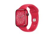 Apple watch Apple Watch Series 8 GPS, boîtier aluminium (PRODUCT)RED 45 mm avec Bracelet (PRODUCT)RED