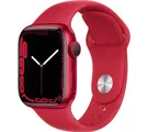 APPLE Watch Series 7 Cellular &#8211; (PRODUCT)RED Aluminium with (PRODUCT)RED Sport Band, 41 mm, Red