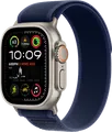 Apple Watch Ultra 2 4G 49mm Zilver Trail Band Blauw M/L