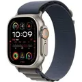 Apple Watch Ultra 2 Titanium Smartwatch (4,9 cm/1,92 Zoll, Watch OS 10), Alpine Loop