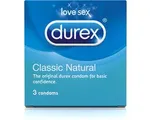 Durex Classic Natural - Condooms - 3 stuks