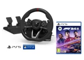 Volant PS5 et pédales Sony Playstation 5 sous licence PS5/PC [Nouveau modèle compatible avec PS5] + F1 2024 Formule 1 2024 [PS5]