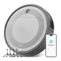 LEFANT M310G Saugroboter, 4500Pa Staubsauger Roboter mit Präzise Entfernungsnavigation, 150Mins, HEPA-Filter, WLAN Roboterstaubsauger, Ideal für Tierh