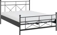 Beter Bed Basic Bed Milano met lattenbodems en Silver Pocket deluxe Foam matras &#8211; 140 x 200 cm &#8211; antraciet
