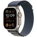 Apple  Watch Ultra 2 Gps + Cellular  49mm Titanium Case With Blue Alpine Loop - Medium