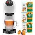 NESCAFu00c9u00ae Dolce Gustou00ae Kapselmaschine KP2431 Genio S, inkl. 3 Pakete Starbucks Caramel Macchiato im Wert von UVP 17,97 u20ac