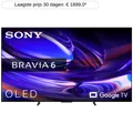 Sony 65'' Bravia 6 - 4k Oled Tv Ultra Hd Oled-tv 65 Inch 2026