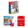 Nintendo Switch - OLED Model (White) + Super Mario Bros. Wonder Pre Installed Switch Online 12 Month Subscription Redemption Code