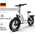 PIXAR E-Bike Cityrad 26 Zoll faltbar Offroad Fatbike Elektrofahrrad 48V 20Ah Shimano 8-Gang, 8 Gang, Mittelmotor, 960 Wh