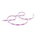 Philips Hue White & Color Ambiance Lightstrip Plus Basis-Set V4 (2m + 1m), dimmbarer LED Streifen für das Hue Lichtsystem mit 16 Mio. Farben, smarte L