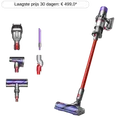 Dyson V15 Origin Steelstofzuiger Nikkel/rood