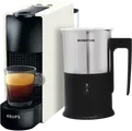 Krups Nespresso Essenza Mini XN1101 Weiß + Milchaufschäumer