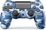 Dadson Draadloze Controller &#8211; Geschikt voor PS4 &#8211; Camouflage Blauw