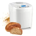 alpina Broodbakmachine - Broodmachine - kleine tot grote Broden: 450-680-900 Gram - Timer - 12 Bakprogramma's - ook voor Cake, Jam en Ketchup - 600W,W