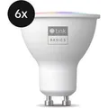 tink Basics White & Color GU10 Bulb mit Matter - 6er-Set