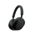 Sony WH-1000XM5SA Casque supra-auriculaire sans fil Bluetooth avec suppression du bruit Qualité d'appel claire Audio haute résolution Autonomie jusqu'