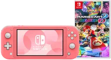 Nintendo Switch Lite Corail + Mario Kart 8 Deluxe Switch
