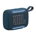 JBL Go 5, Tragbarer Bluetooth-Lautsprecher, Wasser- und Staubdicht - Blau | Bis zu 10 Stunden Akkulaufzeit, staubdicht und stoßfest, Stereo-Kopplung, 