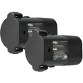vhbw Akku passend fu00fcr Moser Arco 1854 Serie Rasierer (1800 mAh, 2,4 V, Akku Akku NiMH 1800 mAh (2,4 V, 2 St), Leistungsfu00e4hige Austausch-Akkus 