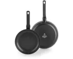 BK Blue Label Induction Koekenpannenset 24cm & 28cm