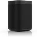 Sonos One SL schwarz Lautsprecher (WLAN (WiFi), Touch Steuerung, Leuchten auf dem Gerät zeigen Verbindung, Stummschaltung und Fehler an., Vielseitige 