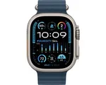 Apple Watch Ultra 2 - GPS + Cellular - 49mm - Titanium Case with Blue Ocean Band
