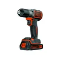 Black+Decker AutoSense accuboormachine, boormachine (18 V 1,5 Ah, met automatische koppelaanpassing, inclusief batterij en snellader van 90 minuten, L