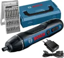 Bosch Professional Go Schroefmachine &#8211; 3.6V accu &#8211; 5Nm &#8211; 1/4&#8243; &#8211; Incl. 25-delige bitset in koffer